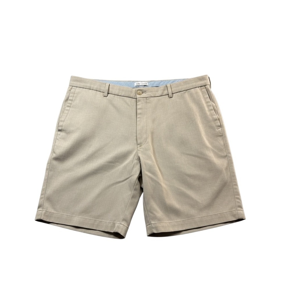 Peter Millar Men's Khaki Performance Golf Shorts Size 38